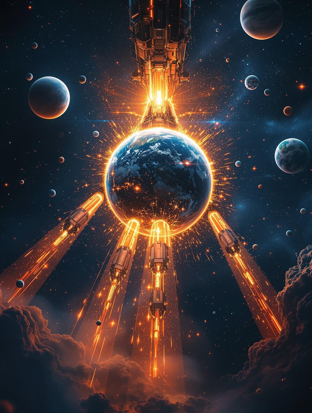 男同网站独家播出《星际穿越：东方》高清海报